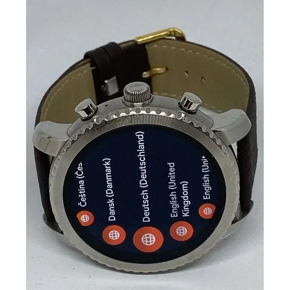 Fossil Gen 3 Authentic Genuine Smart Watch Custom Band FTW4000 LT78 - Picture 7 of 12